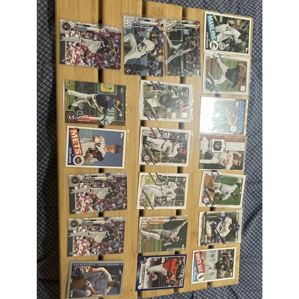 Lote 20 Tarjetas Beisbol Topps 2020-2026 Clayton Kershaw Jacob‎ deGrom Stars